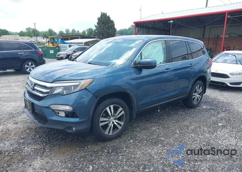 2018 Honda Pilot Exl z USA, uszkodzony, nr VIN 5FNYF6H53JB006219